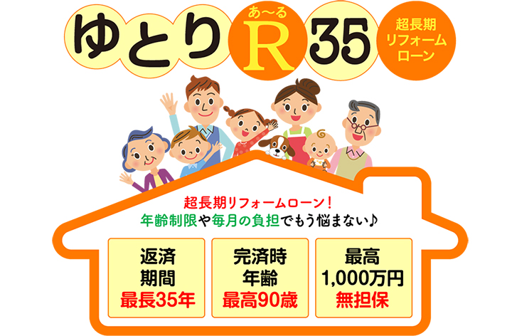リフォームローンゆとり35