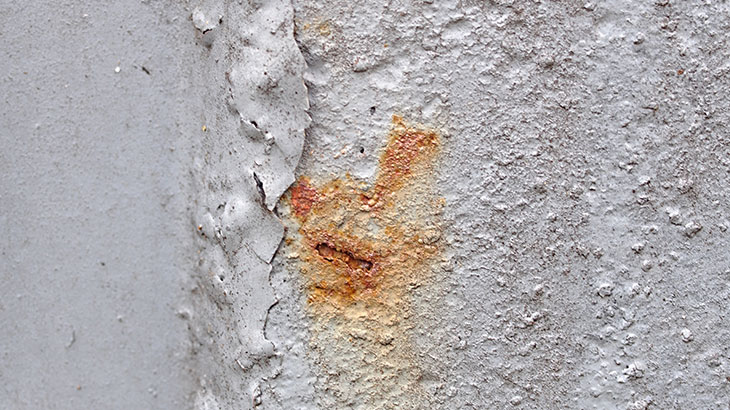サビが発生している