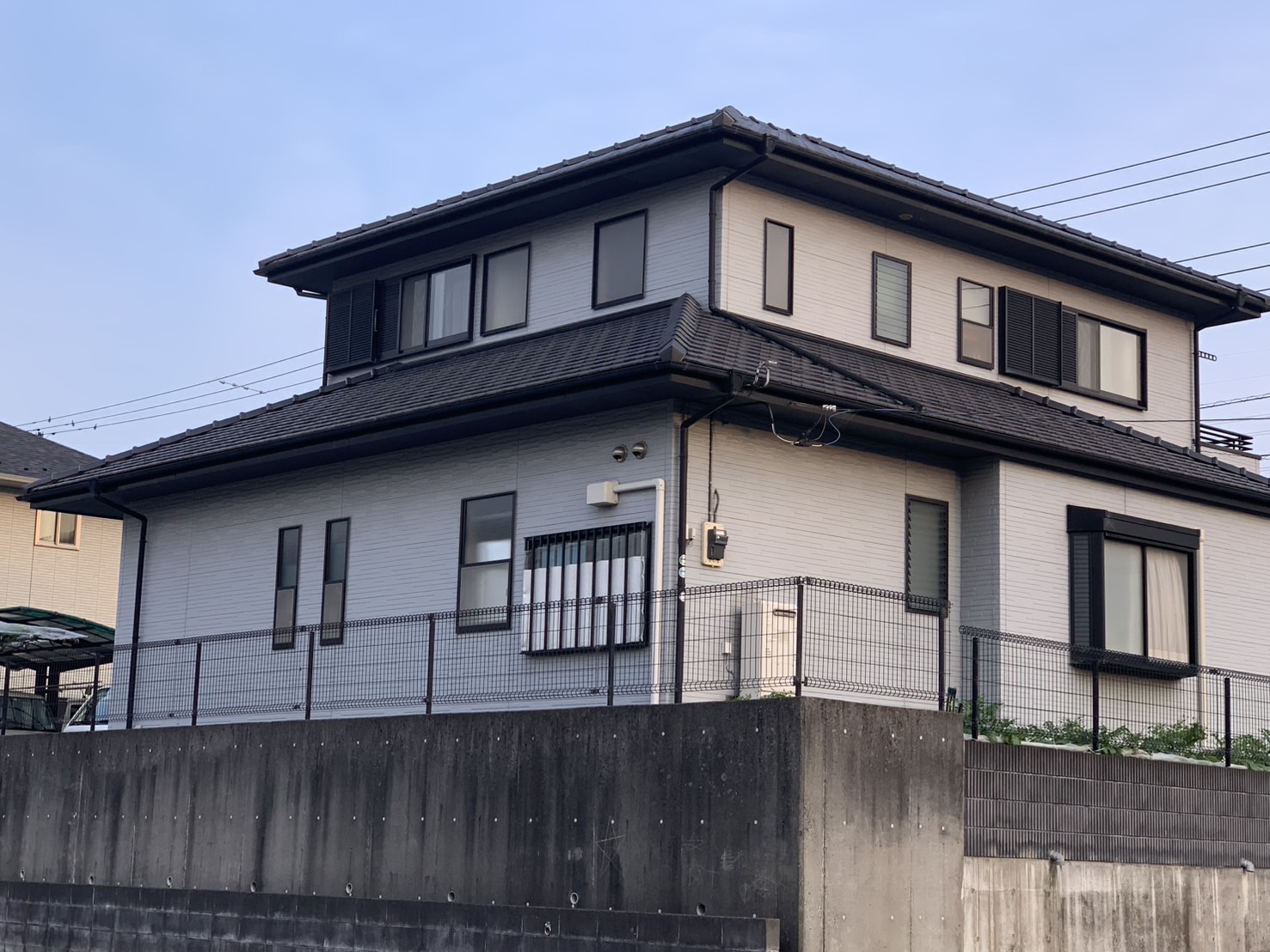 木更津市　ベージュ系に塗り替えで温かみのある柔らかい印象へ