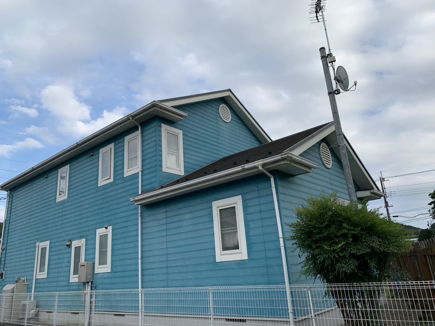 木更津市の約築25年の一戸建　傷んだ屋根も4回塗りで蘇りました